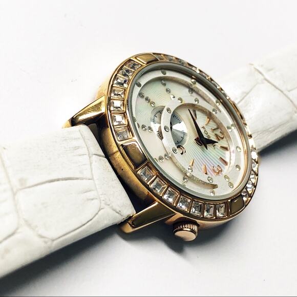 Fossil Rose Gold & White Watch ES-2047 - Picture 5 of 9